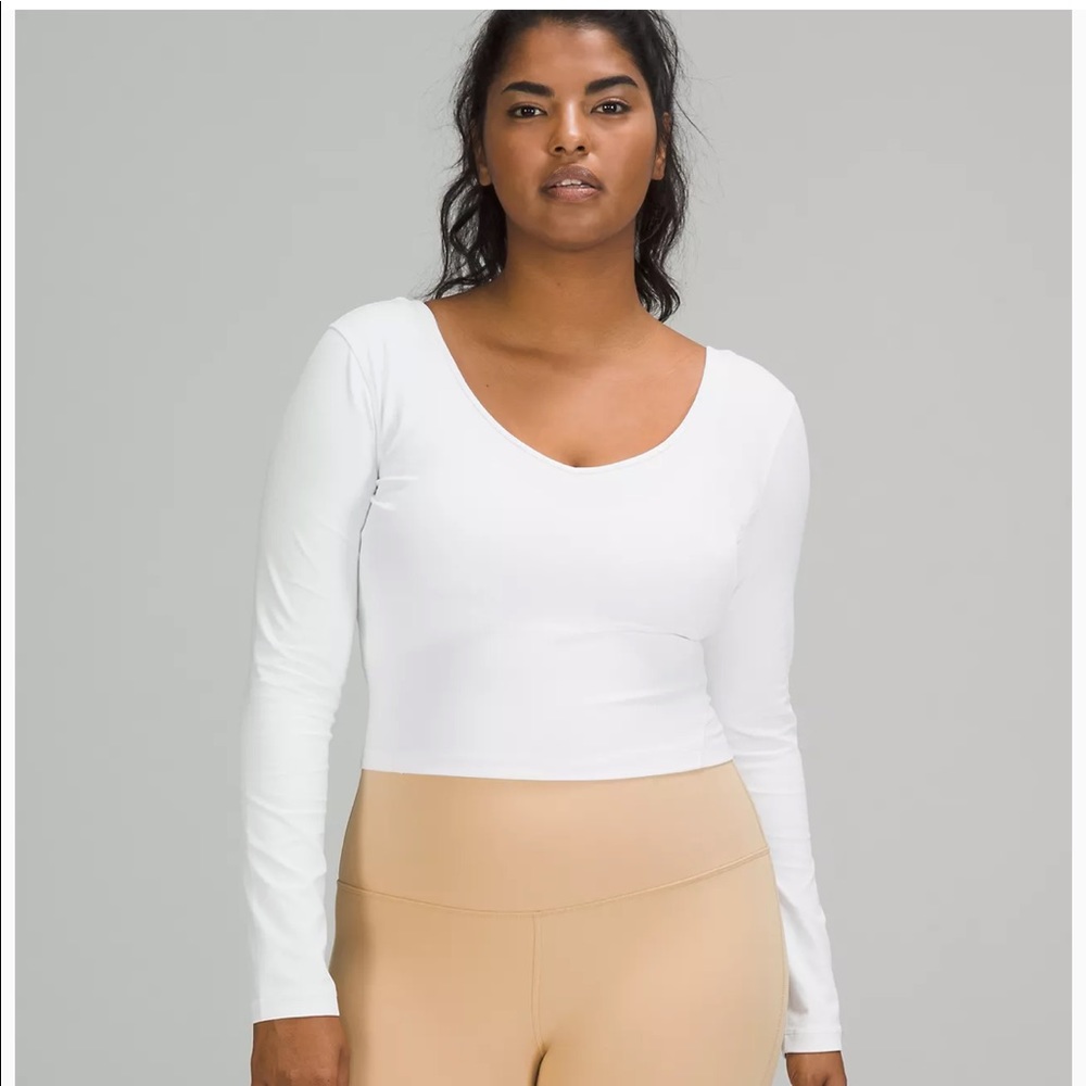 Lululemon Align long sleeve White Shirt